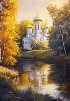 Картина по номерам на холсте и подрамнике 40х50 см