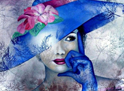 Алмазная мозаика на подрамнике 40х50