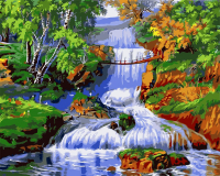 Алмазная мозаика круглыми стразами 40x50: Алмазная мозаика на подрамнике 40х50