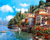 Алмазная мозаика круглыми стразами 40x50: Алмазная мозаика на подрамнике 40х50