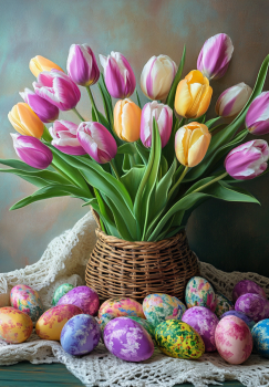 Картина по номерам на холсте и подрамнике 40х50 см