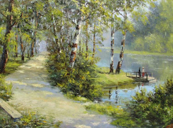 Тропа у реки