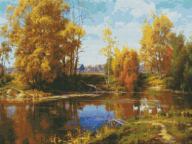 Вышивка крестиком 40х50см, Природа - Вышивка крестиком 40х50см, Природа