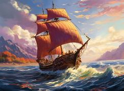 Картина по номерам на холсте и подрамнике 40х50 см