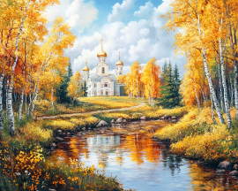 Картина по номерам на холсте и подрамнике 40х50 см - Картина по номерам на холсте и подрамнике 40х50 см