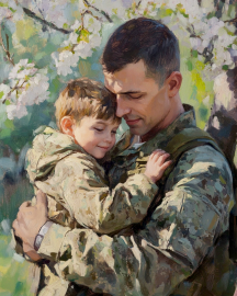 Картина по номерам на холсте и подрамнике 40х50 см - Картина по номерам на холсте и подрамнике 40х50 см