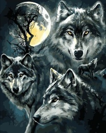 Картина по номерам на холсте и подрамнике 40х50 см - Картина по номерам на холсте и подрамнике 40х50 см