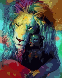 Картина по номерам на холсте и подрамнике 40х50 см - Картина по номерам на холсте и подрамнике 40х50 см