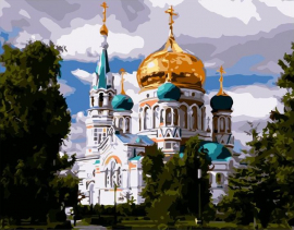 Картина по номерам на холсте и подрамнике 40х50 см - Картина по номерам на холсте и подрамнике 40х50 см