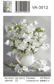 Картина по номерам на холсте и подрамнике 40х50 см - Картина по номерам на холсте и подрамнике 40х50 см