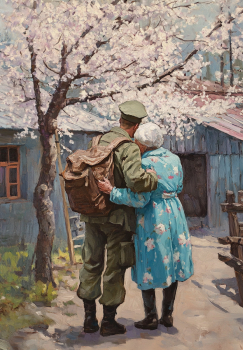 Картина по номерам на холсте и подрамнике 40х50 см