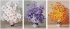 Триптихи 40x50 - Домашний букет - Триптихи 40x50 - Домашний букет