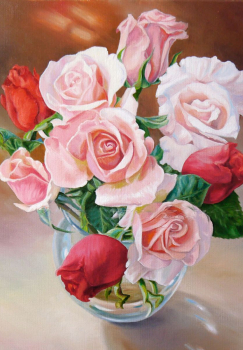 Розы (худ. Самарская Е.)