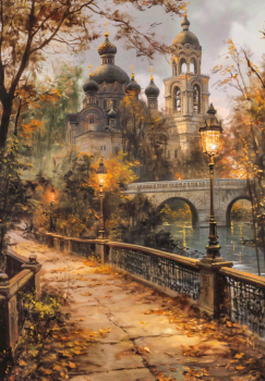 Картина по номерам на холсте и подрамнике 40х50 см