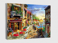 Картина по номерам на холсте и подрамнике 40х50 см