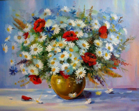 Алмазная мозаика круглыми стразами 40x50: Алмазная мозаика на подрамнике 40х50