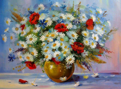 Алмазная мозаика на подрамнике 40х50