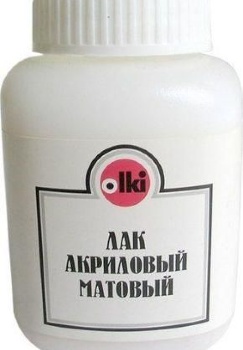 Лак акриловый матовый
