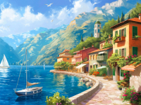 Картины по номерам 40х50: Картина по номерам на холсте и подрамнике 40х50 см