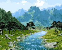 Алмазная мозаика круглыми стразами 40x50: Алмазная мозаика на подрамнике 40х50