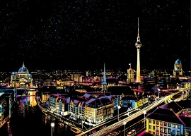 Скретч-картины - Berlin - Скретч-картины - Berlin