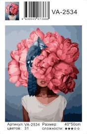 Картина по номерам на холсте и подрамнике 40х50 см - Картина по номерам на холсте и подрамнике 40х50 см