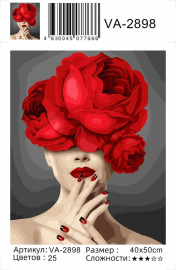 Картина по номерам на холсте и подрамнике 40х50 см - Картина по номерам на холсте и подрамнике 40х50 см