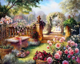 Картина по номерам на холсте и подрамнике 40х50 см - Картина по номерам на холсте и подрамнике 40х50 см