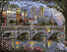 Картина по номерам на холсте и подрамнике 40х50 см - Картина по номерам на холсте и подрамнике 40х50 см