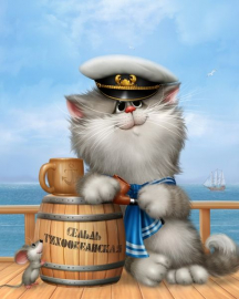 Котик капитан (худ. Долотов А.) - Котик капитан (худ. Долотов А.)