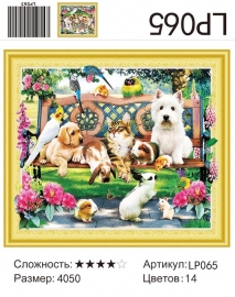 Алмазная мозаика (разномерные стразы) - LP065 - Алмазная мозаика (разномерные стразы) - LP065