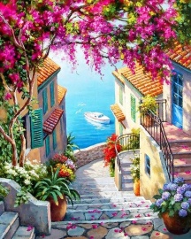 Алмазная мозаика на подрамнике 40х50 - Алмазная мозаика на подрамнике 40х50