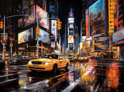 Алмазная мозаика на подрамнике 40х50