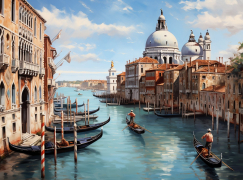 Алмазная мозаика на подрамнике 40х50