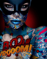 Алмазная мозаика круглыми стразами 40x50: Алмазная мозаика на подрамнике 40х50