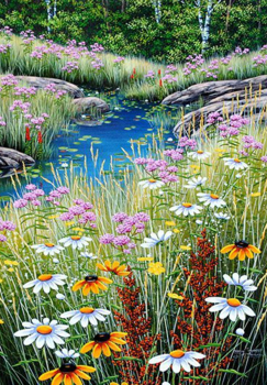 Вышивка крестиком 40х50см