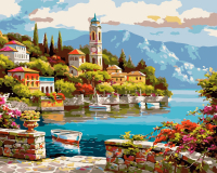 Алмазная мозаика круглыми стразами 40x50: Алмазная мозаика на подрамнике 40х50