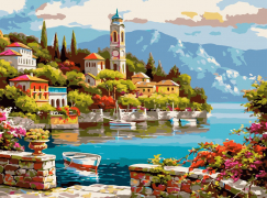 Алмазная мозаика на подрамнике 40х50