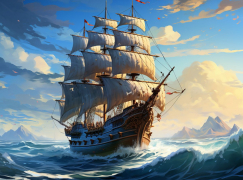 Алмазная мозаика на подрамнике 40х50