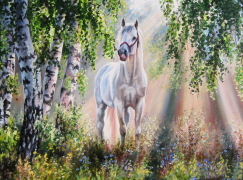 Алмазная мозаика на подрамнике 40х50