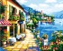 Картины по номерам 50х65 - Кафе у моря - Картины по номерам 50х65 - Кафе у моря