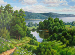 В среднем Поволжье (худ. Самарская Е.)
