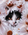 Котик в цветочках - Котик в цветочках