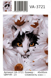 Котик в цветочках - Котик в цветочках