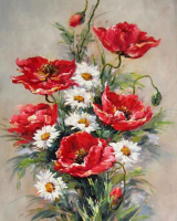 Картины по номерам 40х50: Картина по номерам на холсте и подрамнике 40х50 см