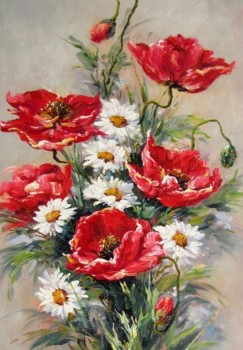 Картина по номерам на холсте и подрамнике 40х50 см