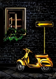 Скретч-картины - Street Cornor - Скретч-картины - Street Cornor