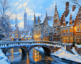 Картина по номерам на холсте и подрамнике 40х50 см - Картина по номерам на холсте и подрамнике 40х50 см