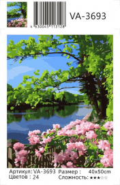 Картина по номерам на холсте и подрамнике 40х50 см - Картина по номерам на холсте и подрамнике 40х50 см