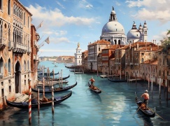 Картина по номерам на холсте и подрамнике 40х50 см